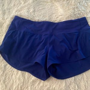 Lululemon 2.5 dark blue shorts